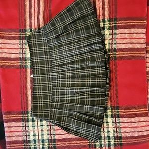 Royal bones pleated skirt NWOT